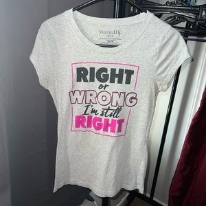 wound up graphic tee shirt